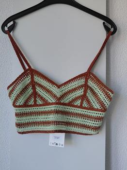 36 ZARA gehaakte top -SA
