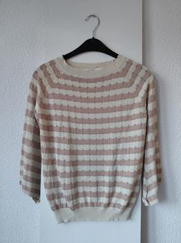 38/40 BY CLARA beige streep -ZE
