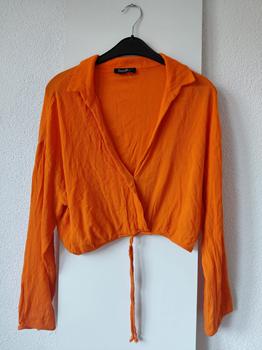 36/38 SANTORY oranje blouse -NH