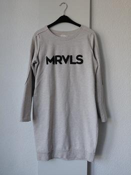 38 YAYA lichtgrijze jurk - ZE