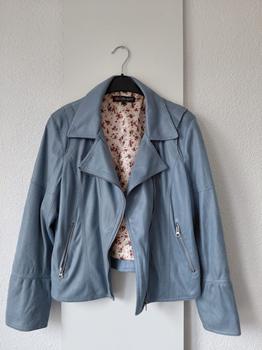 40 HELENA HART blauw leer -LE