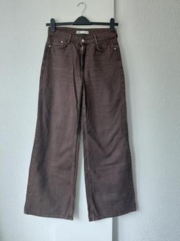 36 ZARA bruine wide leg -HB