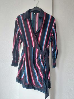 36 TOMMY HILFIGER wikkel jurk -HN