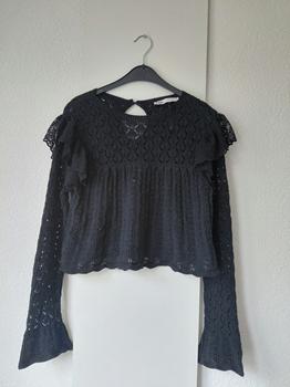 38 H&M gebreid ruffle -KS